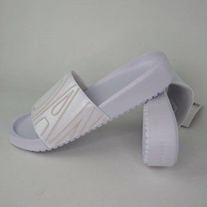 Nike Jordan NOLA Slide Women's Sandals White.  Never worn